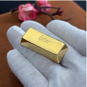 Premium Gold-Plated Solid Copper Keycaps